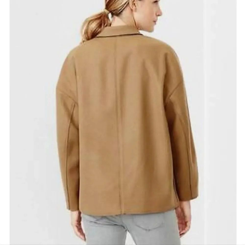 GAP drop shoulder wool blend jacket - Picture 4 of 15